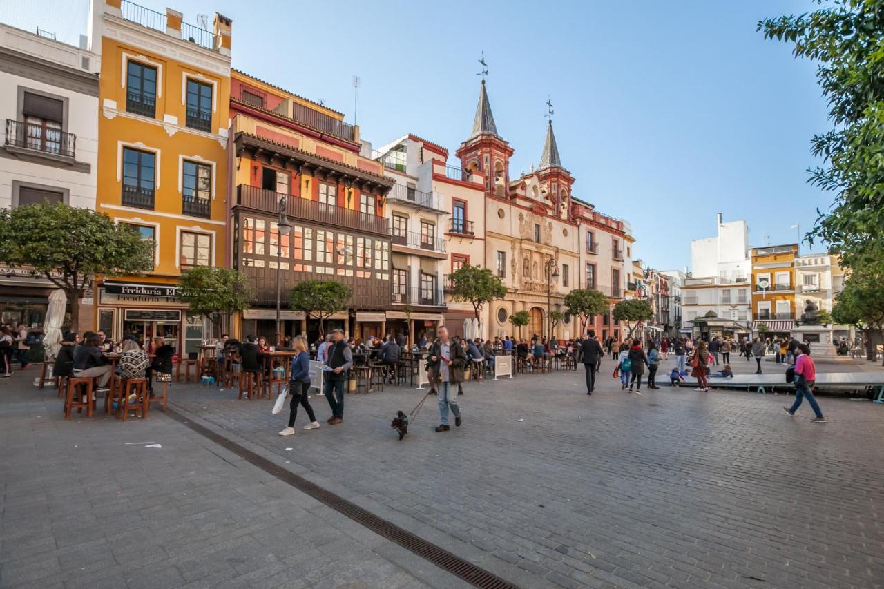 Acogedor Apartamento Junto A La Plaza Del Salvador Sevilla Buitenkant foto